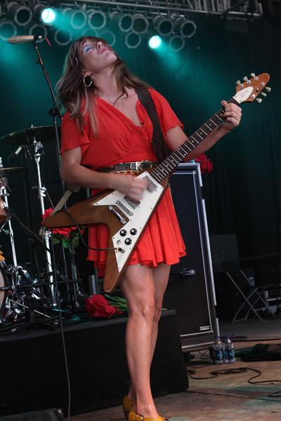 Grace Potter channels her inner Hendrix on day two of the festivities